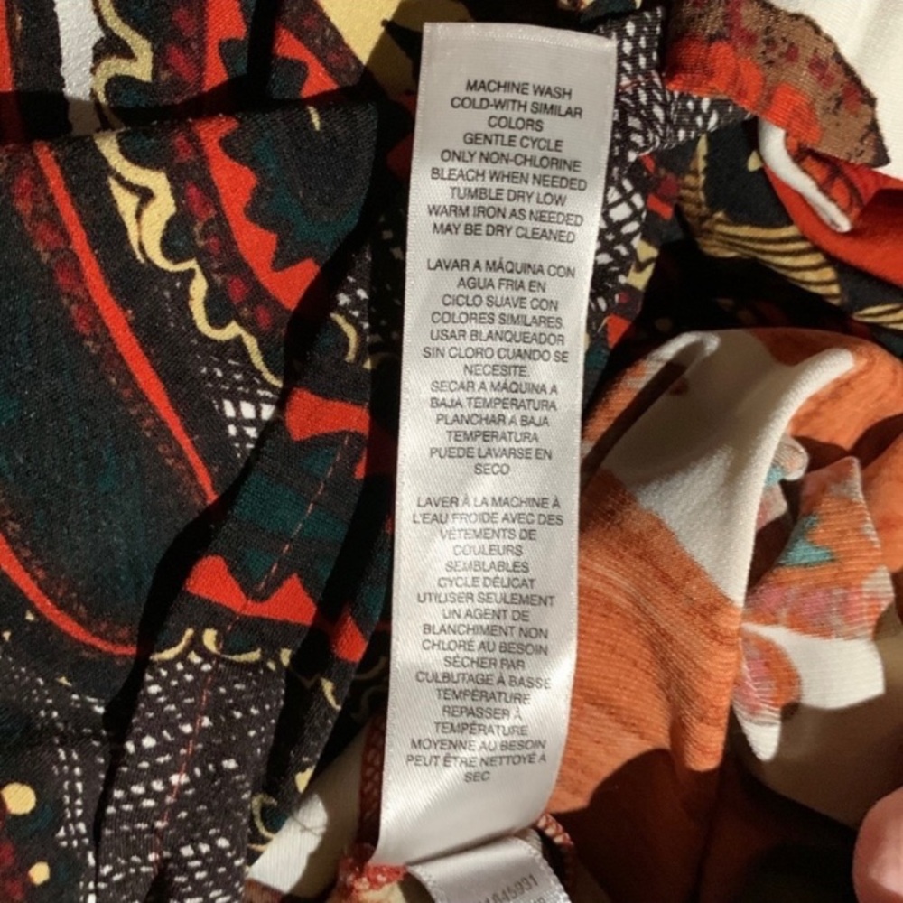 Chico’s Empire Print Sheath Dress - Picture 12 of 14